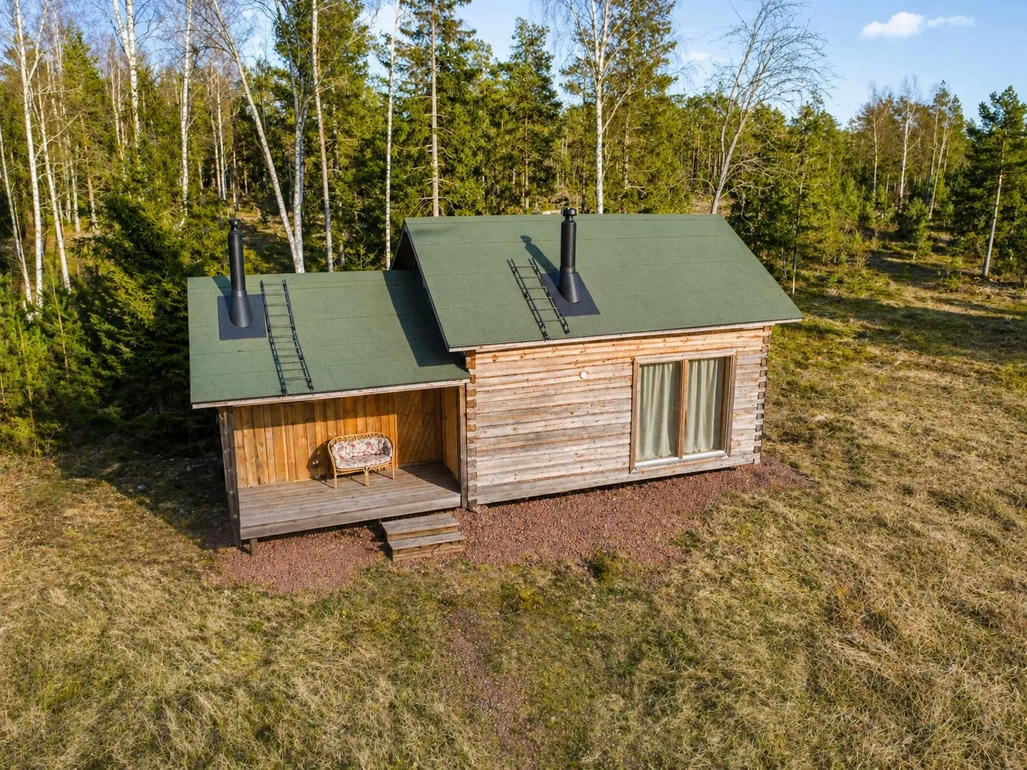 Gäststuga och bastu